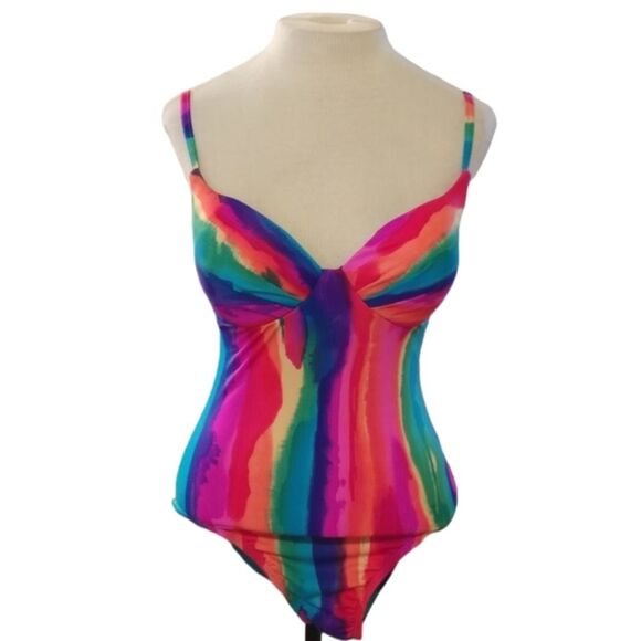 NWOT Vintage 90's Athena Swimsuit - Picture 1 of 9